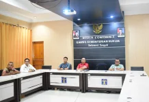 Kanwil Kemenkum Sulteng Harmonisasi Ranperda Pengembangan Industri Morowali