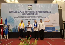 BMKG Mutiara Sis Al-Jufri Palu Gelar Sekolah Lapang Meteorologi Penerbangan
