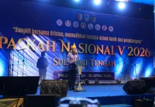 Tutup Paskah Nasional, Gubernur Tegaskan “Sulteng Berkah” Simbol Persatuan