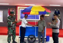 HBP Ke-62, Rutan Donggala Salurkan Bantuan Sosial dan UMKM