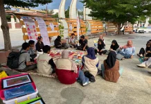 Gerakan Literasi Turun Tangan Palu Hadir di Taman Untad