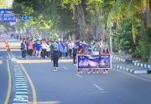 Jalan Sehat Senam Zumba dan Cek Kesehatan Gratis Semarakkan Hardiknas 2026