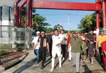 Jalan Santai Bersama, Bupati Parimo Perkuat Silaturahmi dan Nasionalisme