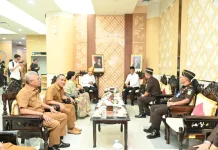 Gubernur Anwar Sambut Kajati Sulteng Baru Tandai Babak Baru Penguatan Sinergi