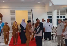 Wali Kota Palu Lepas 536 Jemaah Haji, Tekankan Jaga Lisan dan Perilaku