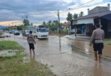 Jalur Trans Sulawesi Terendam Banjir, Polisi Terapkan Buka-Tutup Jalan