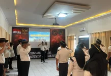 Bapas Palu Perkuat Integritas Anti Narkoba dan Penipuan lewat Apel Ikrar