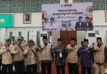 Penyerahan Jemaah Haji Sulteng Tandai Awal Pemberangkatan ke Tanah Suci