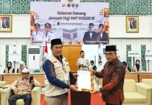 Jemaah Haji Sulteng Kloter 10 Tiba di Balikpapan, Siap menuju Tanah Suci