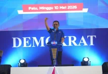 Anwar Hafid Resmi Lanjutkan Kepemimpinan Demokrat Sulteng hingga 2031