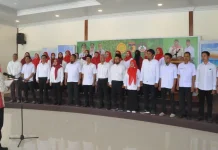 Lantik Pengurus Perhiptani, Pemkot Palu Dorong Swasembada Pangan