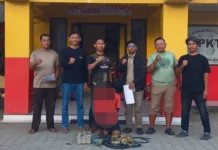 Polsek Palu Barat Tangkap Pelaku Pencurian Kabel Perusahaan di Watusampu