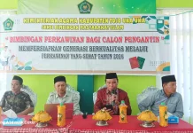 Kakan Kemenag Touna Harap Terwujud Keluarga Sakinah Melalui Bimwin Catin