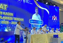 Gufran Ahmad Resmi Terpilih Sebagai Ketua Kadin Sulteng 2026-2031