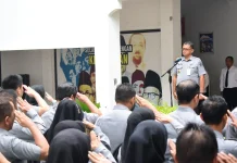 Kemenkum Sulteng Tekankan Budaya Kerja Akuntabel Wujudkan Zona Integritas