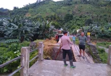 Jembatan Sibalago Parimo Jebol Diterjang Banjir, Akses Dusun Putus