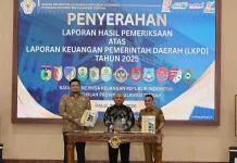 BPK Serahkan LHP LKPD 2025, 11 Daerah di Sulteng Raih Opini WTP