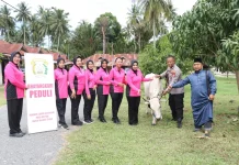 Polres Parimo Berbagi Kurban di Lapas dan Ponpes