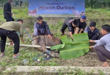 Idul Adha, Rutan Donggala Salurkan Daging Kurban untuk WBP dan Warga Sekitar