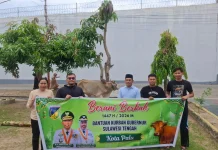 LPKA Palu Terima Bantuan Hewan Kurban dari Gubernur Sulteng