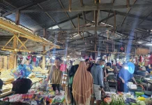 Pasar Inpres Ramai Dikunjungi Masyarakat Selama Akhir Pekan Panjang
