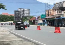 Pemkot Palu Uji Coba Arus Lalu Lintas Dua Arah di Jembatan 1 dan 3