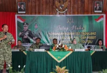 Kunjungan Kerja ke Tolitoli, Danrem 132 Tadulako Pacu Kinerja Prajurit