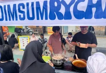 Dimsum Jadi Buruan Pengunjung CFD di Kota Palu