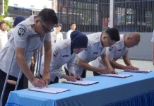 Ditjenpas Sulteng Lantik Delapan PNS Baru, Ingatkan Integritas dan Tolak Pungli