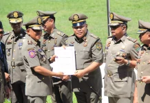 Damkar Parigi Moutong Tunjukan Prestasi pada HUT Damkarmat ke-107 di Toli-Toli