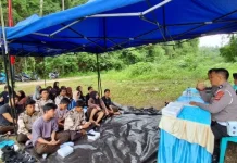 Satlantas Polres Banggai Sosialisasi Tertib Berlalulintas