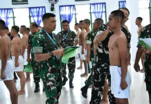 Pangdam XXIII/Palaka Wira Pastikan Seleksi Caba PK TNI AD Objektif dan Transparan