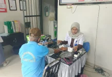 Deteksi Dini Penyakit, Klinik Lapas Palu Layani Medis Warga Binaan