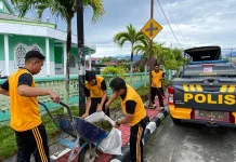 Sambut Hari Bhayangkara, Polres Parigi Moutong Gelar Aksi Sosial Lintas Agama