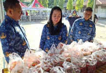 Potong Rantai Distribusi, Wawali Palu Meninjau Gelaran Pasar Tani DPKP
