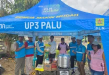 PLN UP3 Palu Gerak Cepat Pulihkan Jaringan Listrik di Sigi Terdampak Gempa Bumi