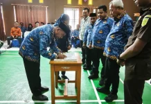 Kakan Kemenag Banggai Perkuat Sinergi Layanan Publik Bersama Pemda dan BPN