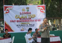 Tingkatkan Profesionalisme Penyidik, Kapolresta Palu Gelar Lomba Olah TKP