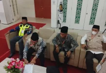 Pemprov Sulteng Terima Kepulangan Jemaah Haji Kloter BPN-11 di Balikpapan