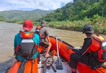 Basarnas Palu Tutup Operasi Pencarian Warga Hanyut di Sungai Lariang