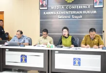 Kanwil Kemenkum Sulteng Harmonisasikan Ranperda Pendidikan Parigi Moutong