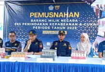 Bea Cukai Pantoloan Sudah Tindak 1,9 Juta Batang Rokok Ilegal hingga Juni 2026