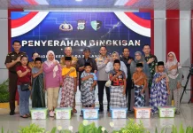 Ribuan Warga Sigi Manfaatkan Bakti Kesehatan Hari Bhayangkara ke-80