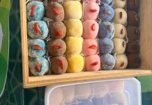 Mochi Warna-Warni, Camilan Lembut yang Kian Digemari