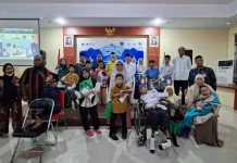 Momentum 10 Muharram, Baznas dan Kemenag Palu Santuni Anak Yatim dan Disabilitas
