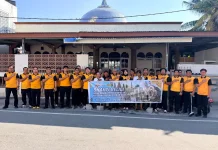 Sambut Hari Bhayangkara, Polda Sulteng Gelar Kerja Bhakti di 16 Rumah Ibadah