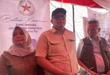 Waka MPR Akbar Supratman Salurkan 11 Ribu Paket Sembako untuk Korban Gempa Sigi