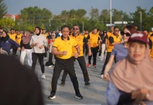 Hari Bhayangkara ke-80, Polda Sulteng Hadirkan Layanan Gratis dan Olahraga Bersama