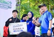 700 Pelari Ramaikan Fun Run 5K "Berani Berlari untuk Bumi" di Environmental Fest 2026