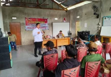 Polres Parimo Gandeng Warga Lobu Mandiri Bentuk Kampung Bebas Narkoba